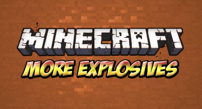 More Explosives Mod for Minecraft 19/189/1710
