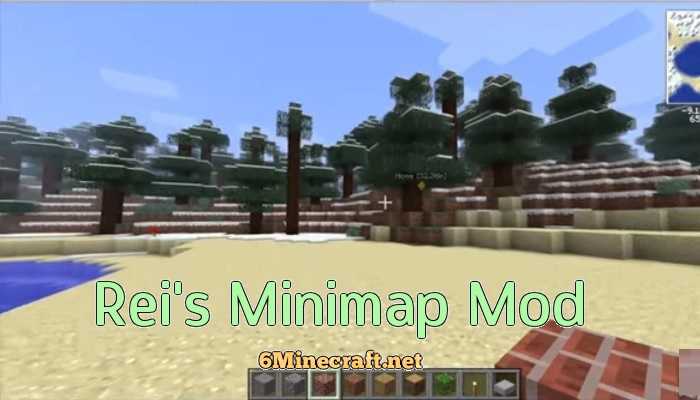 Rei's Minimap Mod for Minecraft 1.14.2/1.13.2/1.12.2/1.11.2/1.10.2